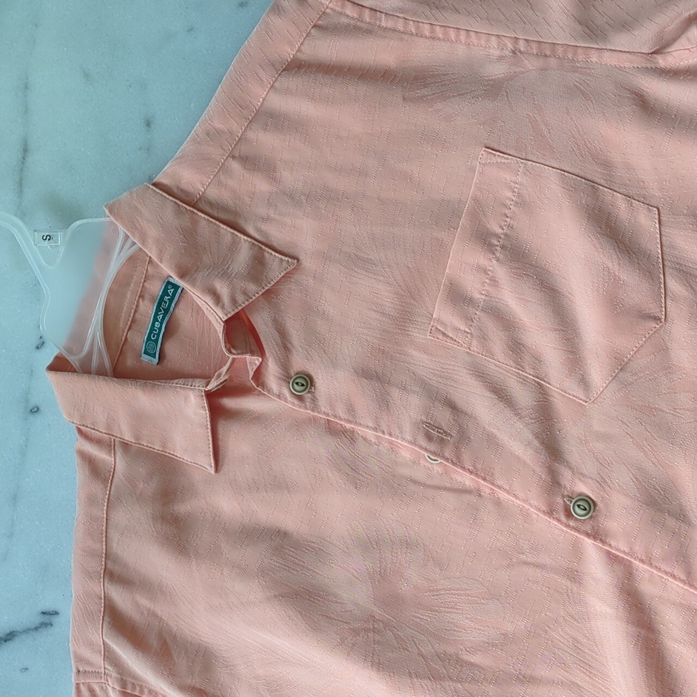 Guayabera-style short sleeve shirt from Cubavera